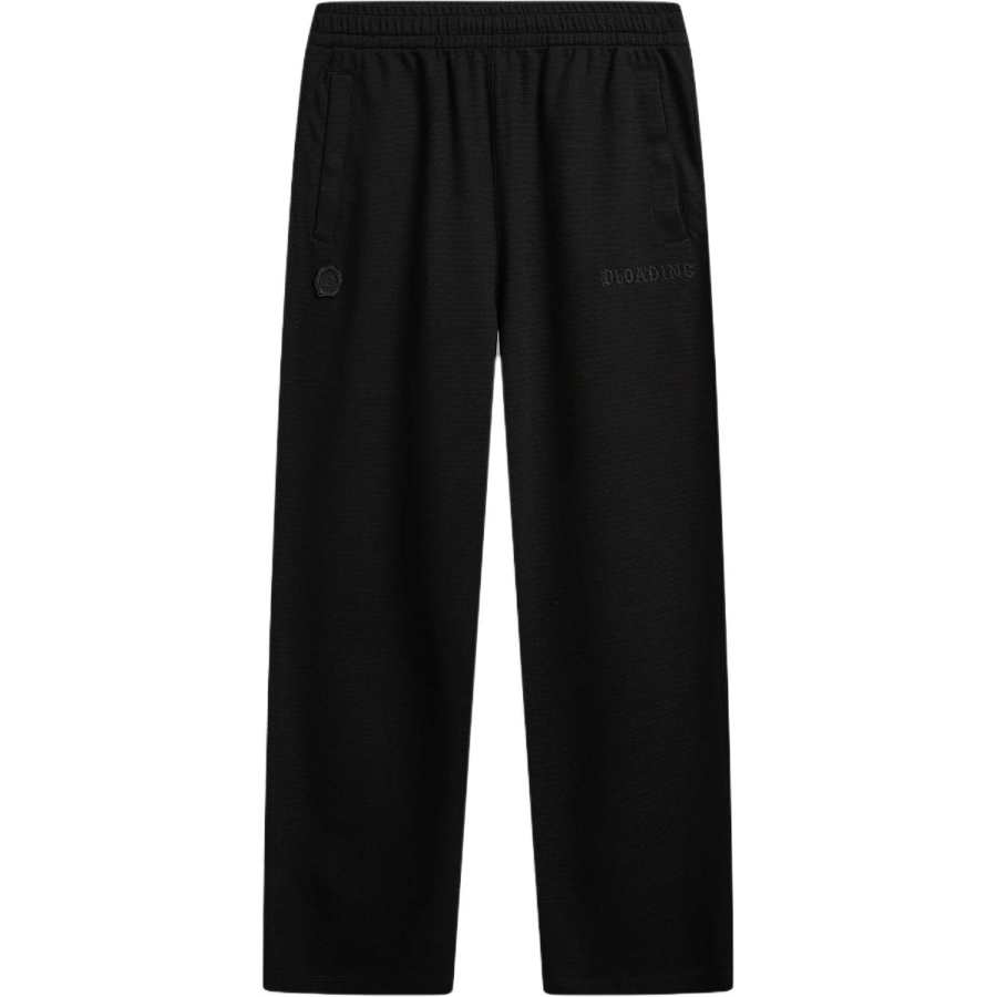 Li-Ning Li Ning Casual Pants Men's Black Moderate Straight Fit Pants