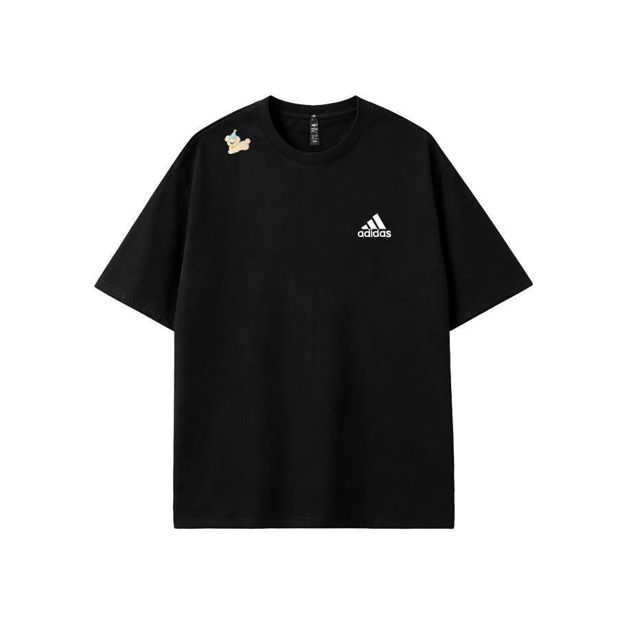 Adidas Adidas MUST HAVES T Shirts Unisex Black Crew Neck Moderate