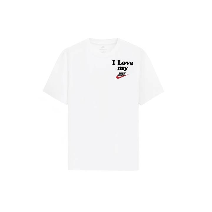 Nike Nike Sportswear T Shirts Unisex White Crew Neck Moderate