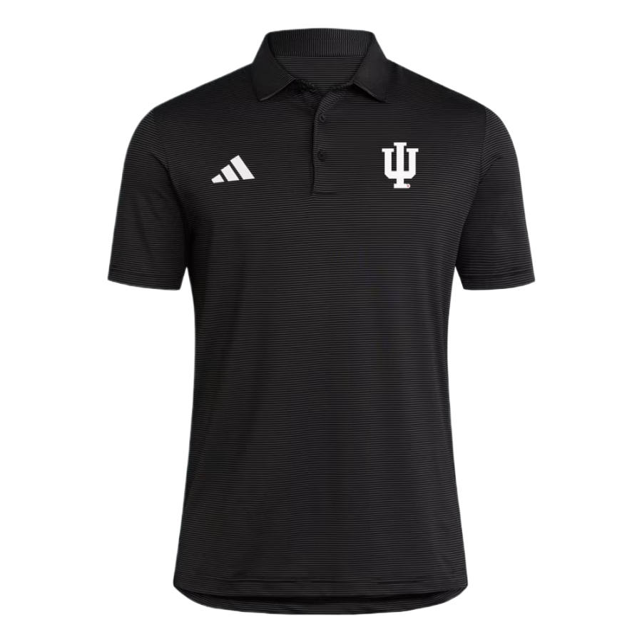 Adidas Adidas Polo Shirts Men's Black White Lapel Moderate