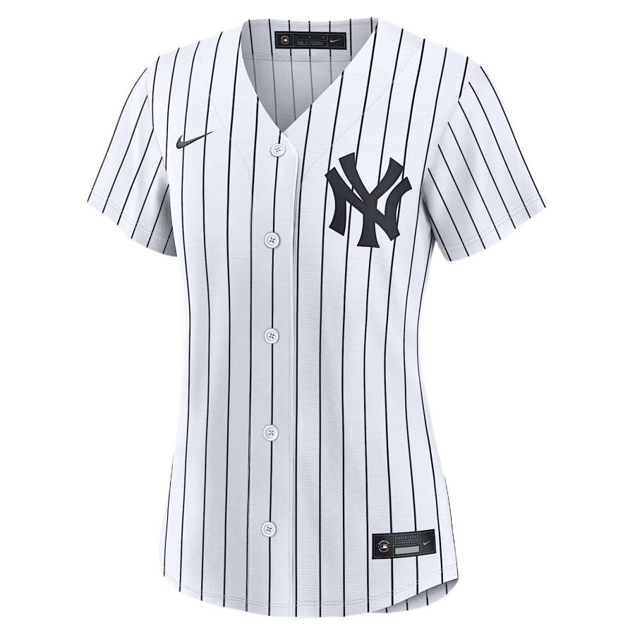 Nike Nike New York Yankees Sportswear Women's White V Neck Moderate
