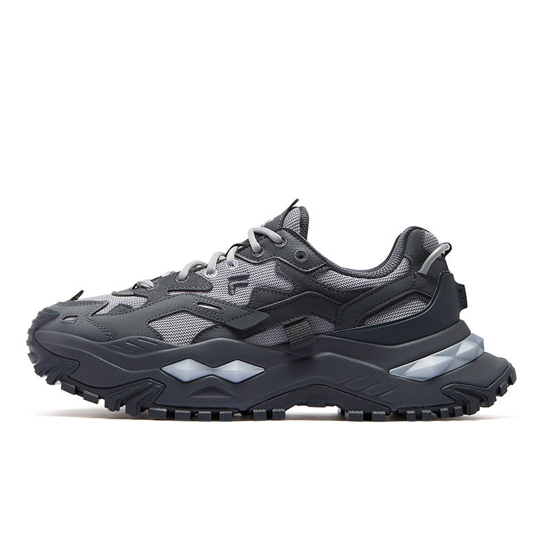 FILA FUSION Bianco Height Increasing Low top Chunky Sneakers Men's Gray