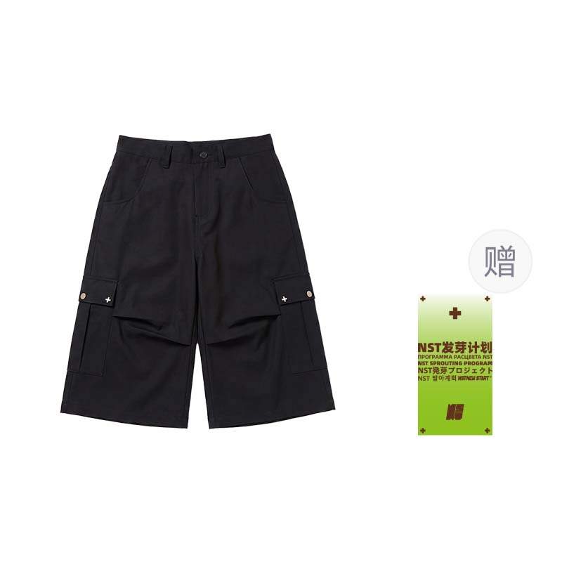 NSTNEW START Cargo Shorts Unisex Thin Straight Fit Pants