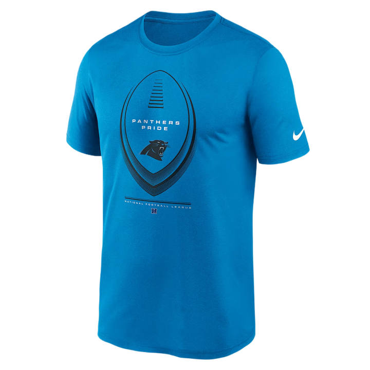 Nike Nike T Shirts Men's Blue Crew Neck Moderate
