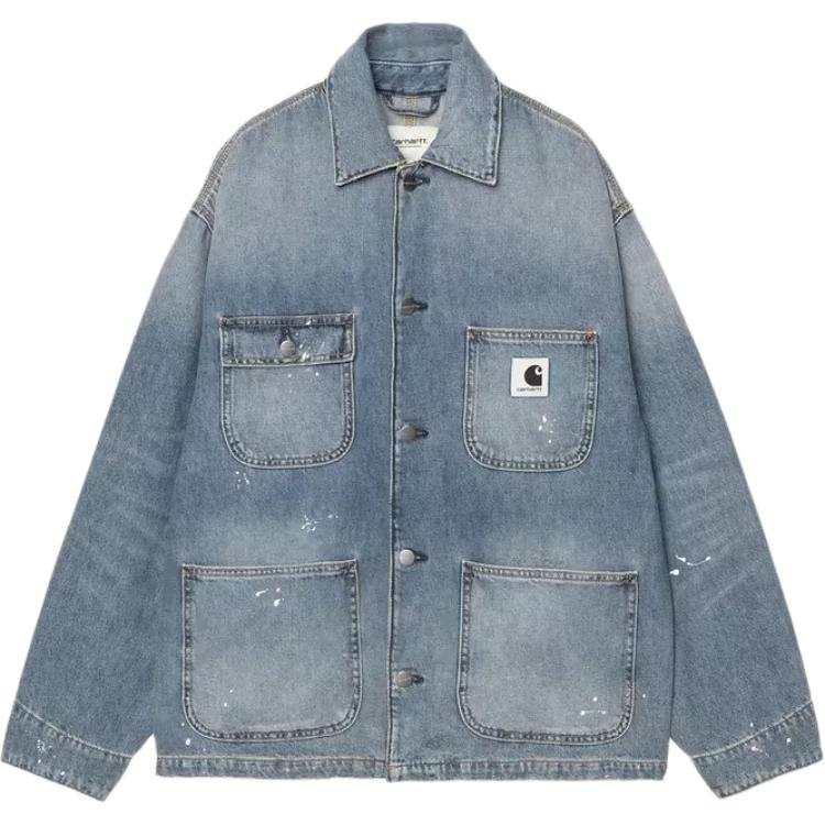 Carhartt WIP FW26 Denim Jackets Women's Blue Thickened