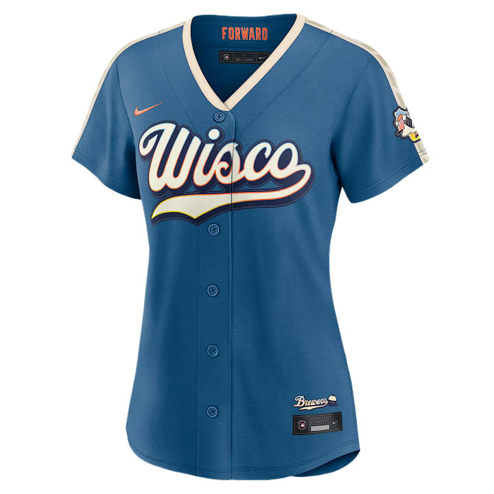 Nike Nike X MLB Sportswear Women's Gray V Neck Moderate