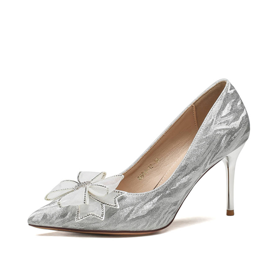 Barbie High Heels Women's Silver Champagne