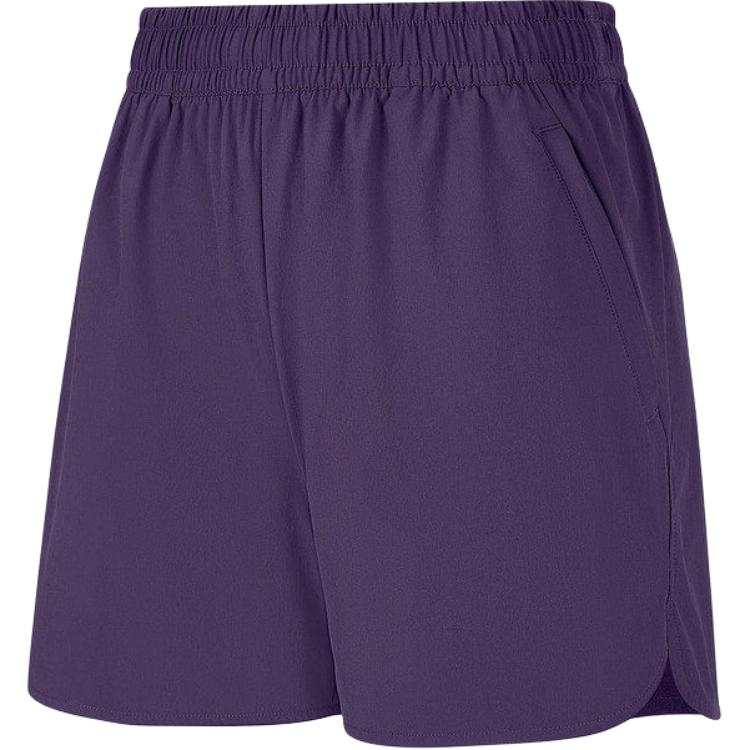 Skechers Sports Shorts Women's Purple Moderate Straight Fit Pants
