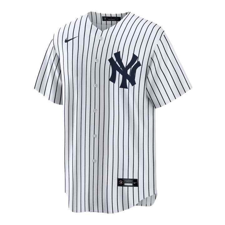 Nike Nike New York Yankees Sportswear Men's White V Neck Moderate