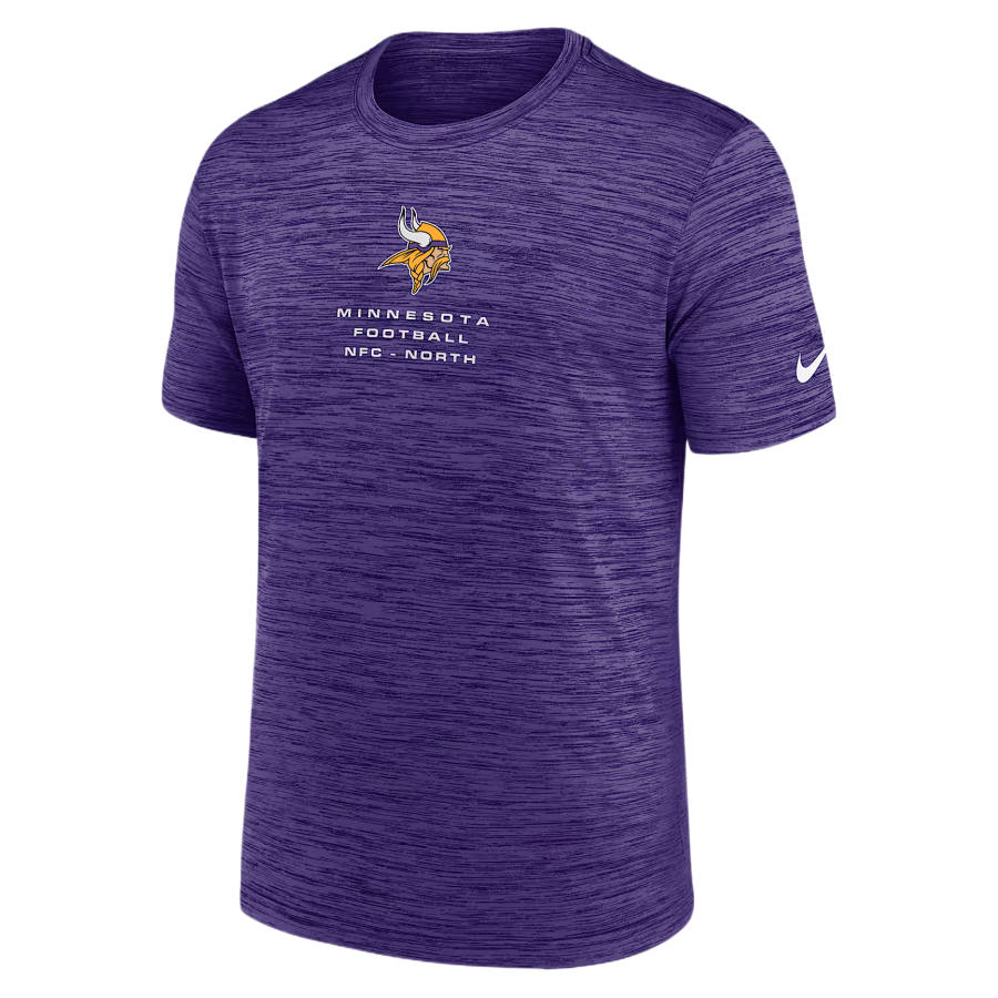 Nike Nike Dri Fit T Shirts Men's Purple Crew Neck Moderate