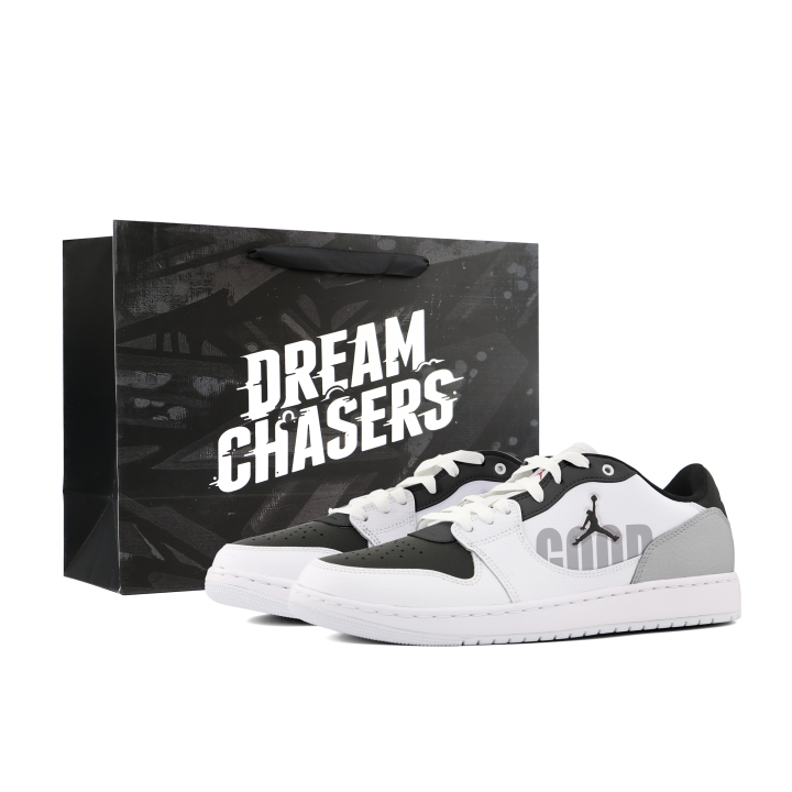 Jordan Jordan COURT CONNECT Skateboard Shoes Men's Low Top Black/White/Red/Gray