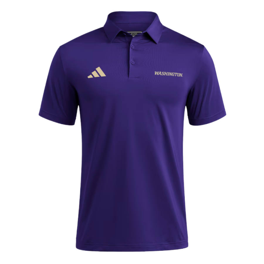 Adidas Adidas Ultimate365 Polo Shirts Men's Collegiate Purple/Sand Polo Collar Moderate
