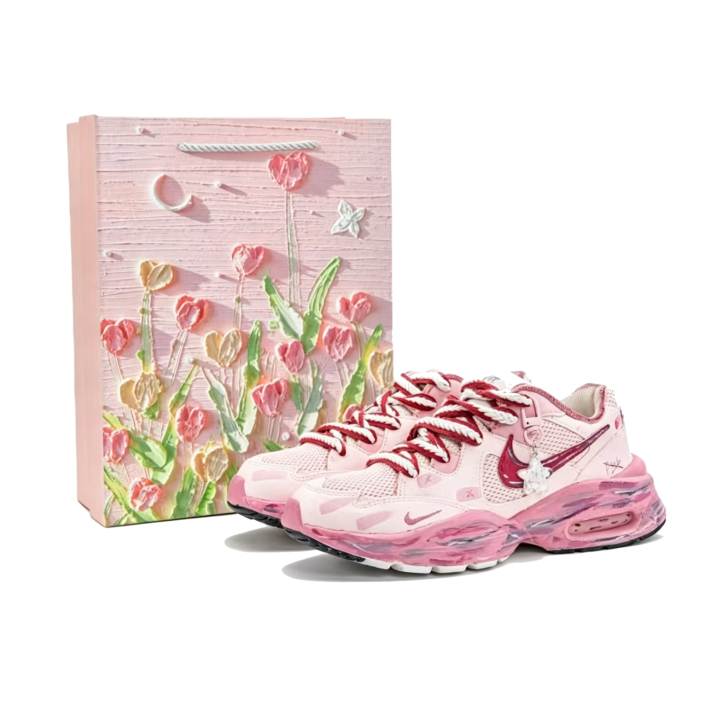 Nike Nike Air Max Fusion Cow Leather Height Increasing Abrasion Resistant Breathable Low top Casual City Commuting