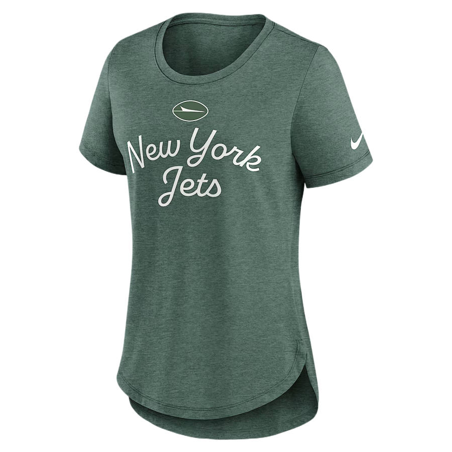 Nike Nike NFL T Shirts Women's Green Crew Neck Moderate