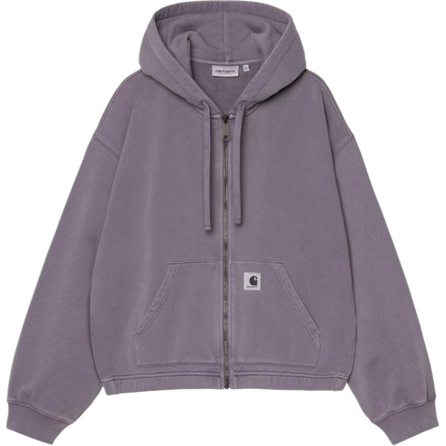 Carhartt WIP FW26 Jackets Women's Dark Purple Hooded Non Detachable Thickened Other