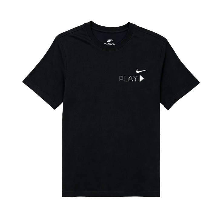 Nike Nike Sportswear T Shirts Unisex Black Crew Neck Moderate Straight Fit
