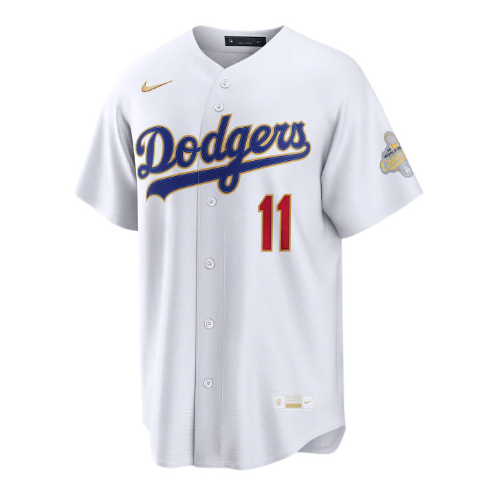 Nike Nike X MLB Sportswear Men's White V Neck Moderate