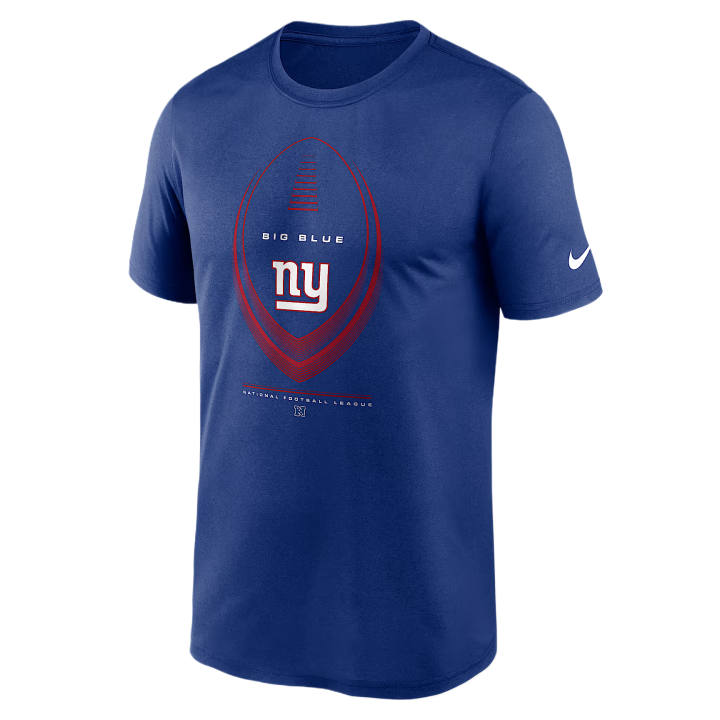 Nike Nike T Shirts Men's Royal Crew Neck Moderate