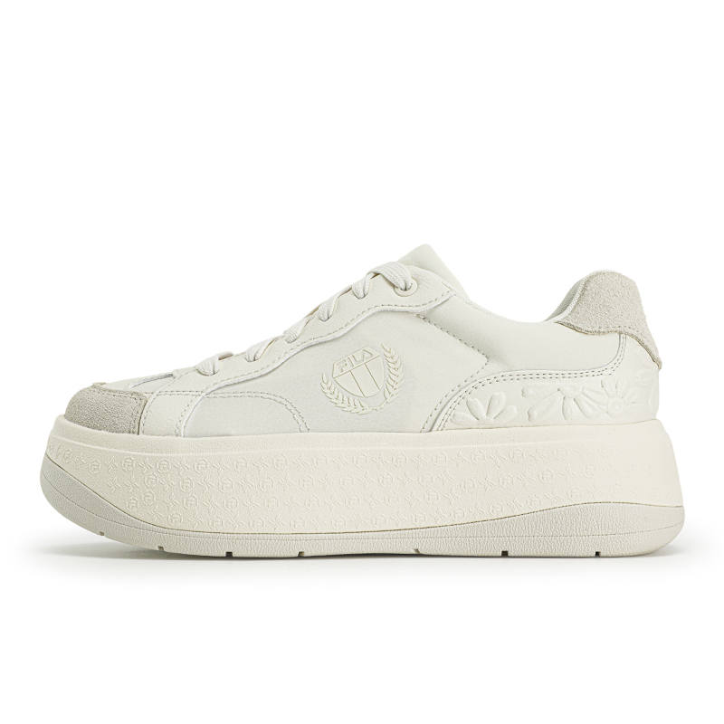 FILA BELLIS Skateboard Shoes Women's Low Top Milk White