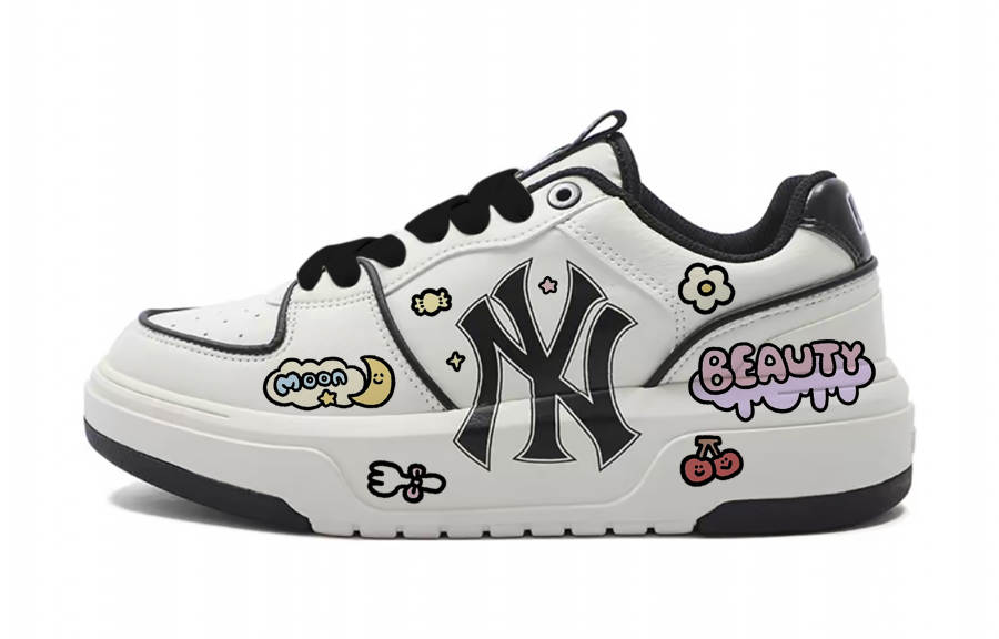 MLB MLB Chunky Liner Skateboard Shoes Unisex Low Top White