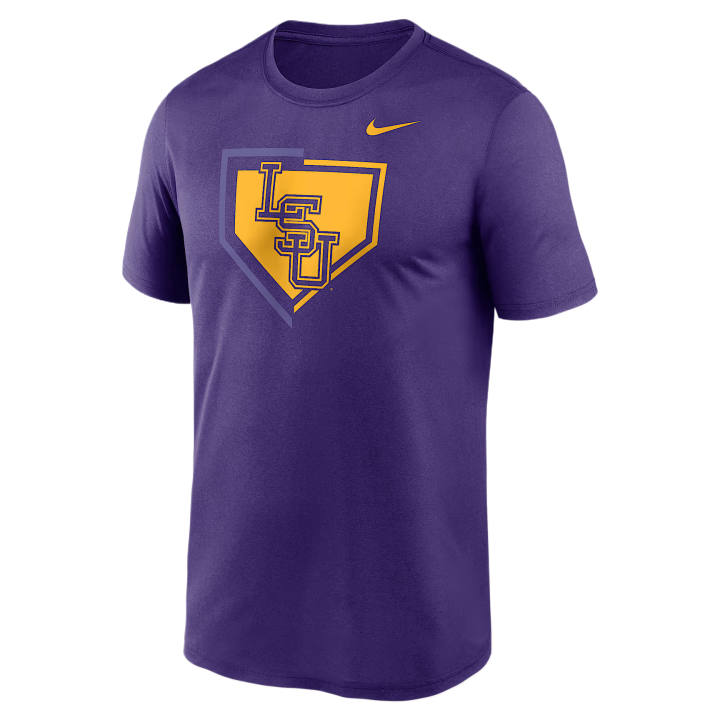 Nike Nike T Shirts Men's Purple Crew Neck Moderate