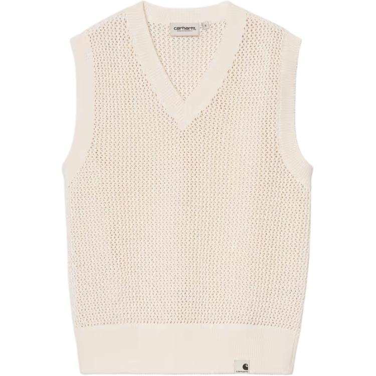 Carhartt WIP FW26 Tank Tops Women's Wax White V Neck Other