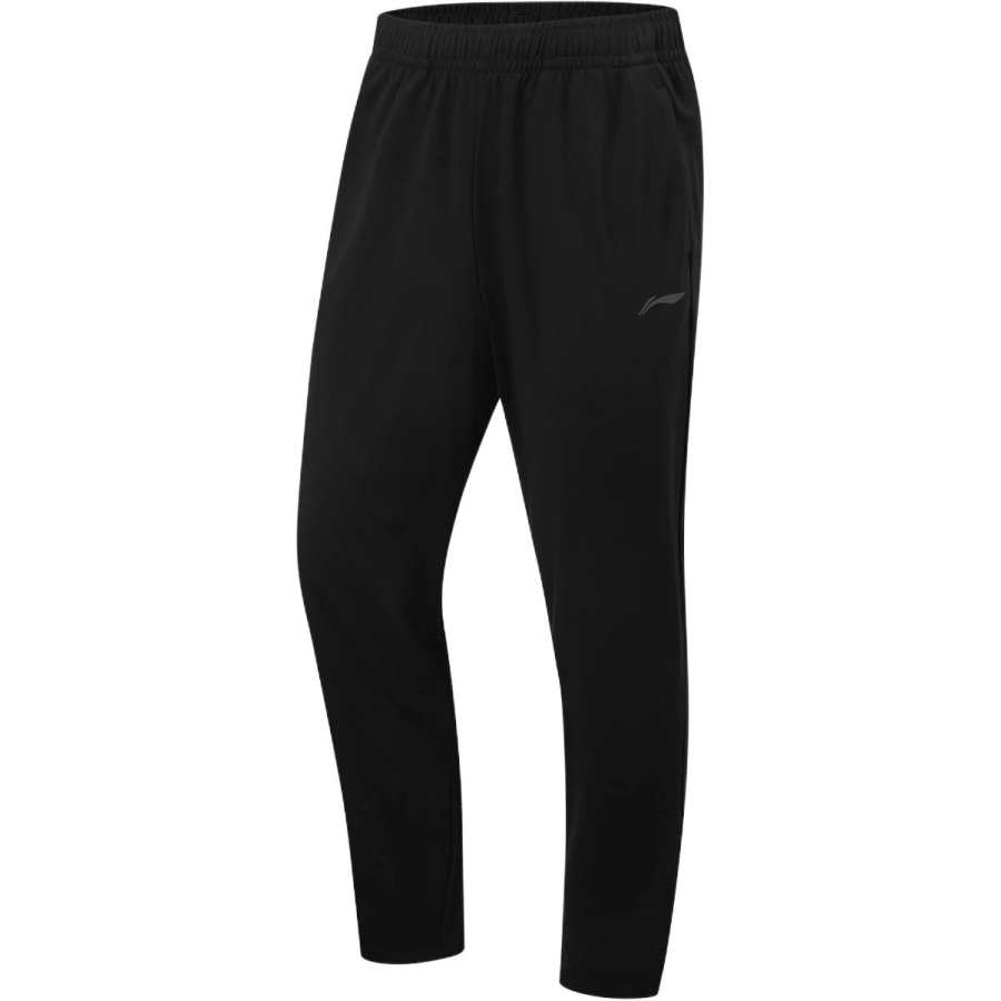 Li-Ning Li Ning Fitness Series Knitted Sweatpants Men's Black Moderate Straight Fit Pants