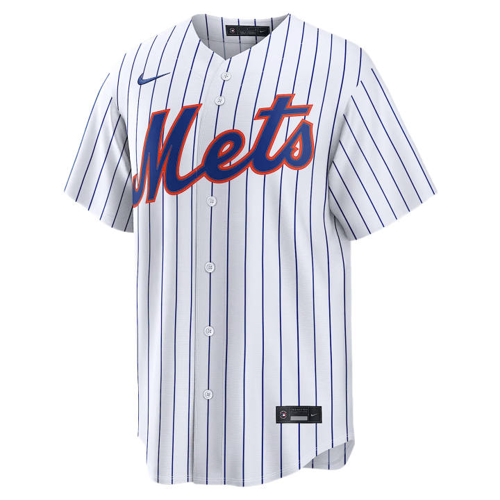 Nike Nike Baseball Jerseys Men's White V Neck Moderate Straight Fit