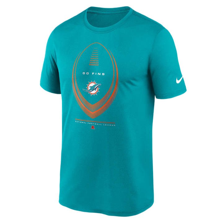 Nike Nike Soccer Jerseys Men's Cyan Crew Neck Moderate