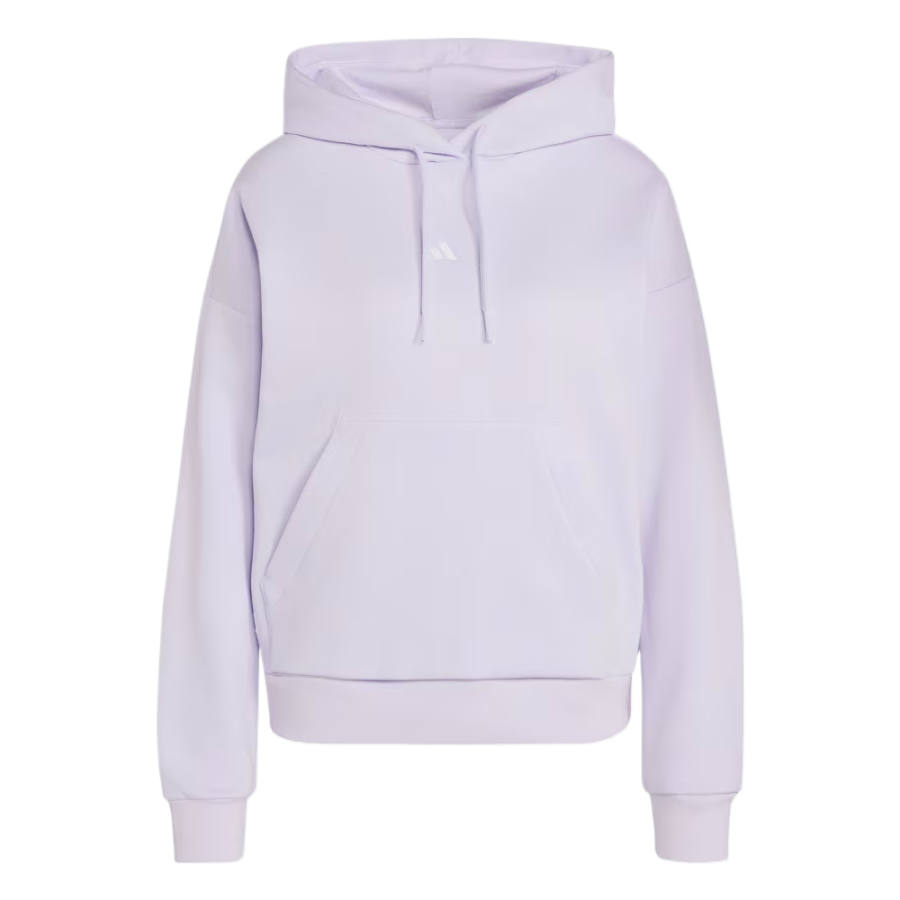 Adidas Adidas ESSENTIALS Sweatshirts Women's Frozen Purple/White Hooded Non Detachable Moderate