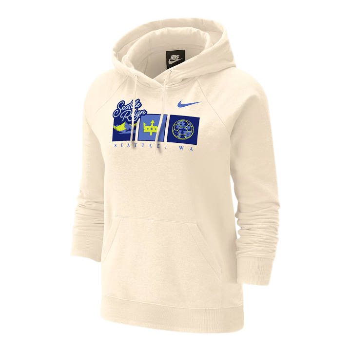 Nike Nike Sweatshirts Women's Natural Hooded Non Detachable Moderate