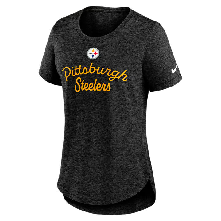 Nike Nike NFL T Shirts Women's Black Crew Neck Moderate