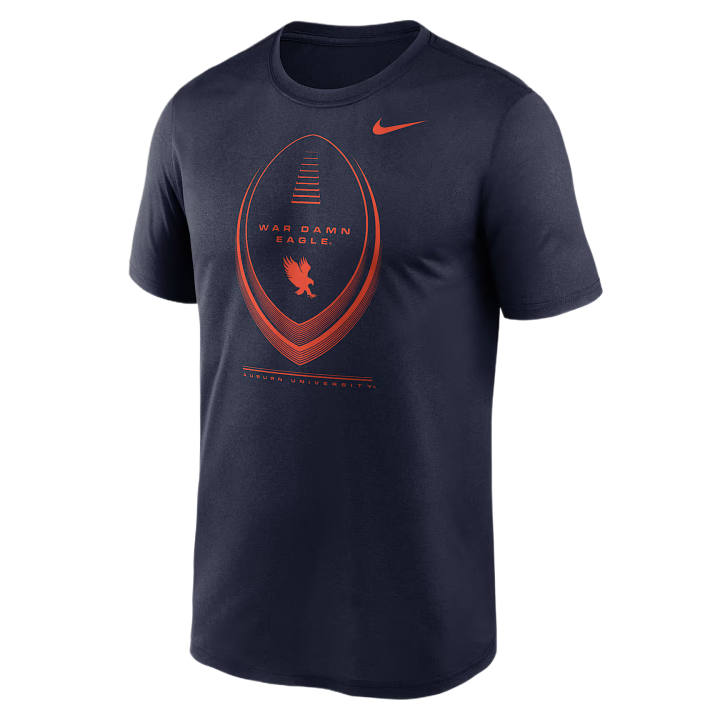 Nike Nike Soccer Jerseys Men's Marine Blue Crew Neck Moderate
