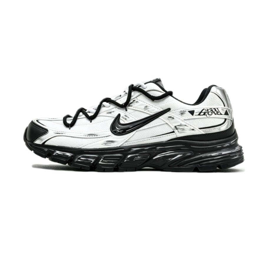 Nike Nike Initiator Running Shoes Men's Low Top White Black Silver Color Block