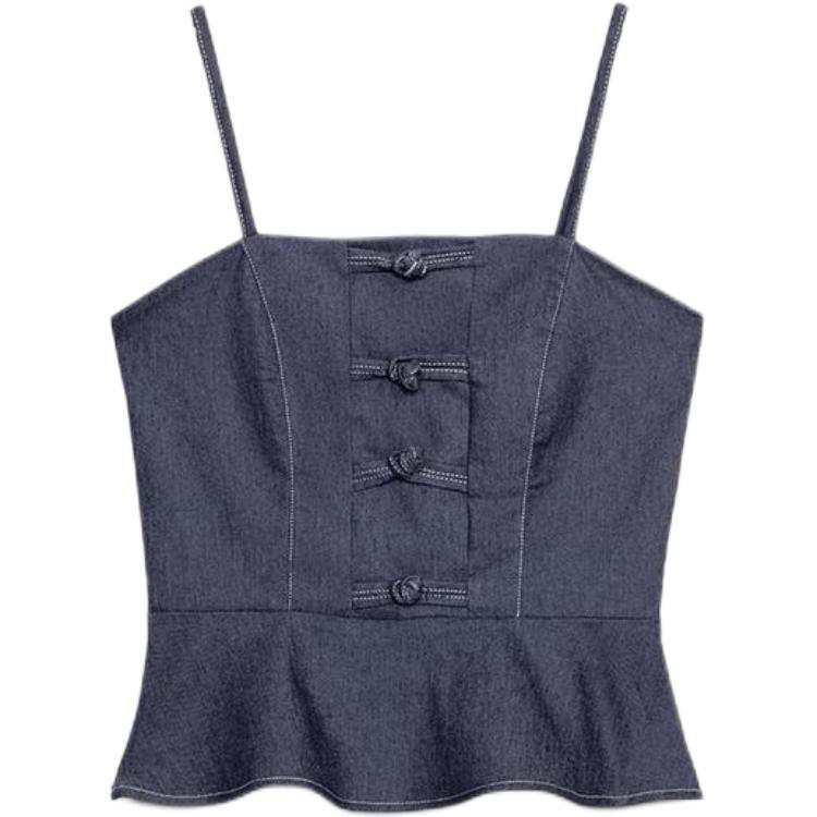 ZARA Camisoles Women's Indigo Moderate