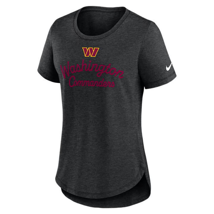Nike Nike NFL T Shirts Women's Black Crew Neck Moderate