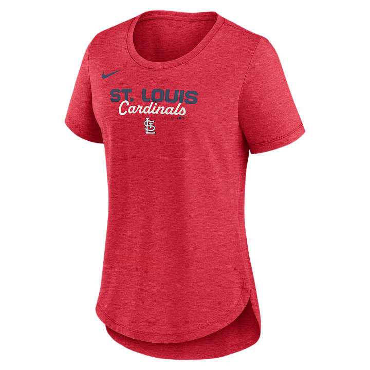 Nike Nike X MLB T Shirts Women's Red Photinia Crew Neck Moderate