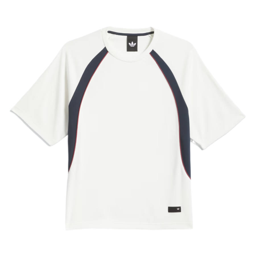 Adidas Originals Soccer Jerseys Unisex Core White/Aurora Ink Crew Neck Moderate