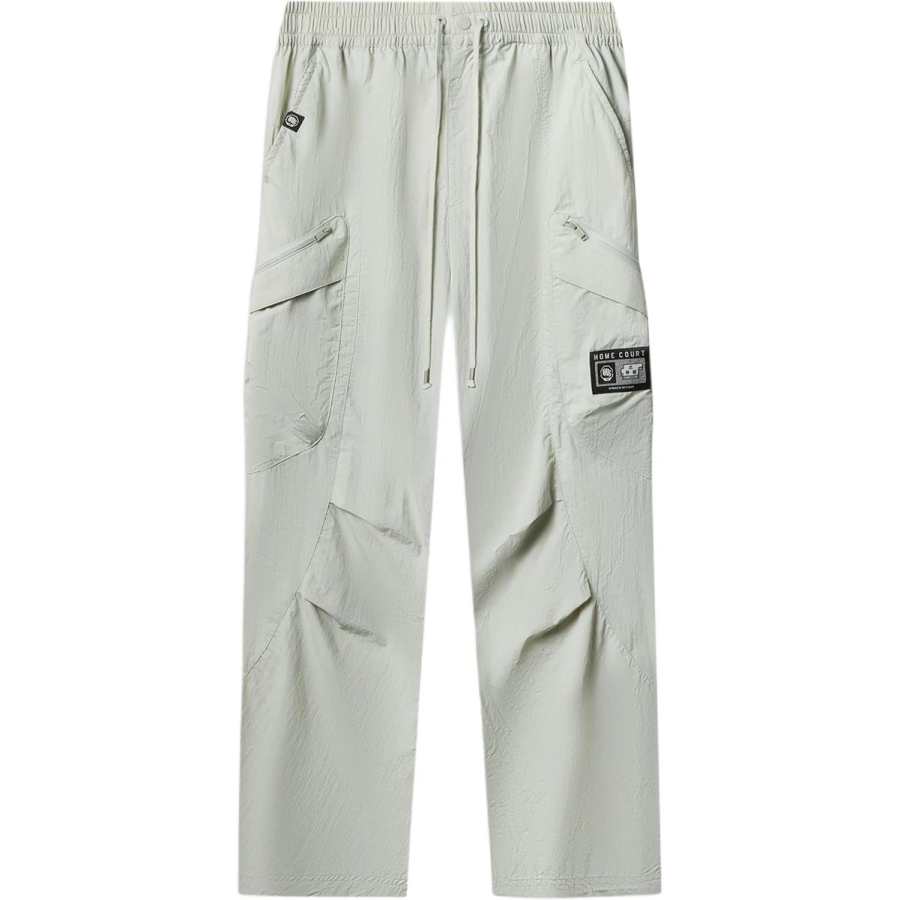 Li-Ning Li Ning BADFIVE Sports Pants Men's Silver Fox Gray Moderate Straight Fit Pants