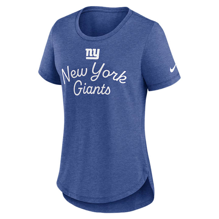 Nike Nike NFL T Shirts Women's Royal Crew Neck Moderate