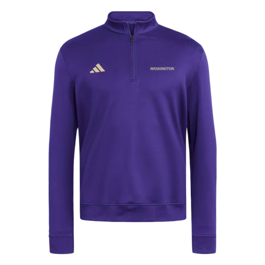 Adidas Adidas Ultimate365 Sweatshirts Men's Collegiate Purple/Team Sand Stand Collar Moderate