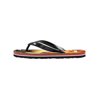 Quiksilver EVA Graffiti Abrasion Resistant Slip Resistant Flip Flops Unisex Amber Brown