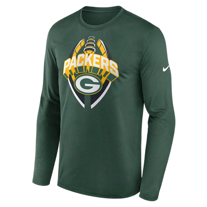 Nike Nike T Shirts Men's Green Crew Neck Moderate