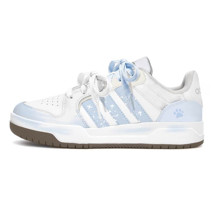 Adidas Adidas ENTRAP Skateboard Shoes Unisex Low Top White/Blue