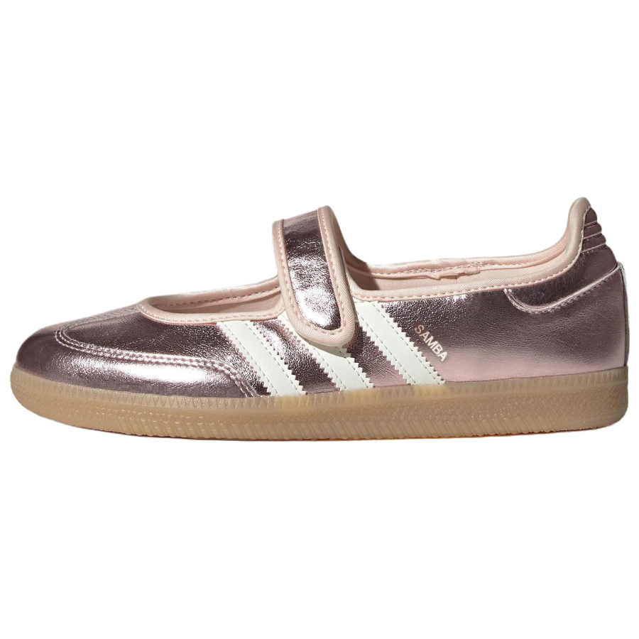 Adidas Originals Samba Jane Mary Jane Shoes Women's Pink White