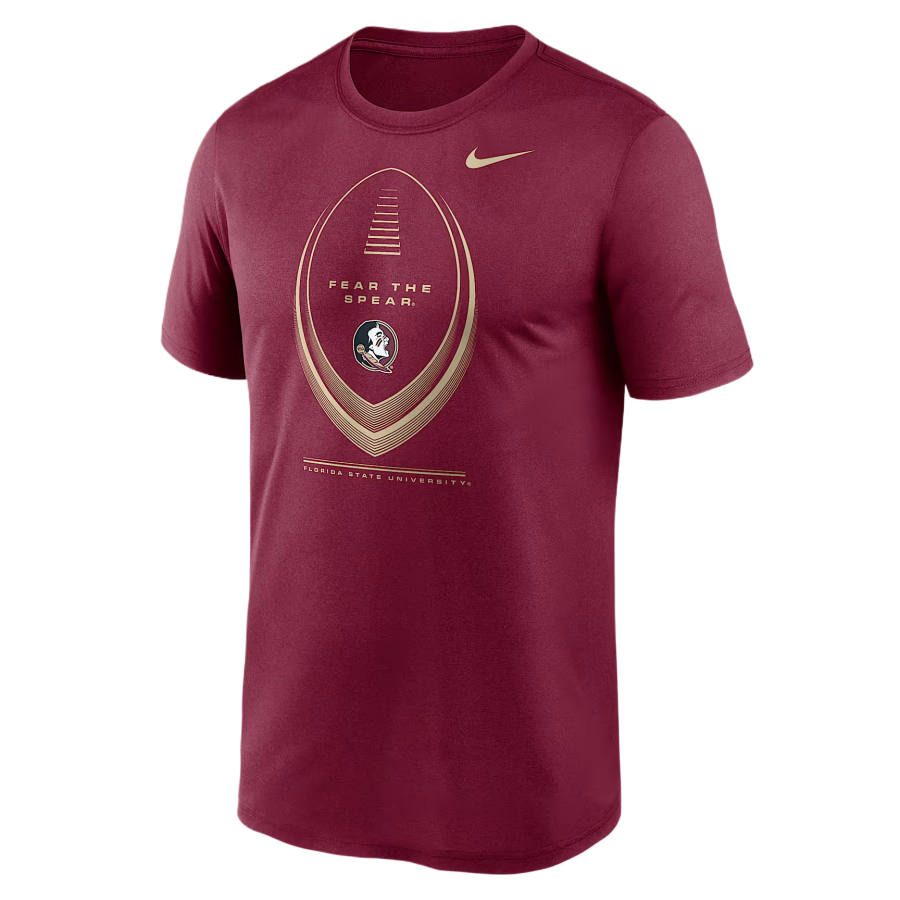 Nike Nike T Shirts Men's Pomegranate Stone Color Crew Neck Moderate