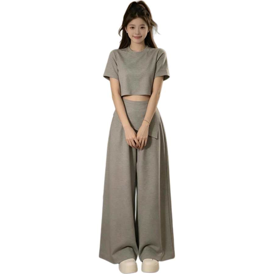 JBBCN Casual Suits Women's Crew Neck Moderate