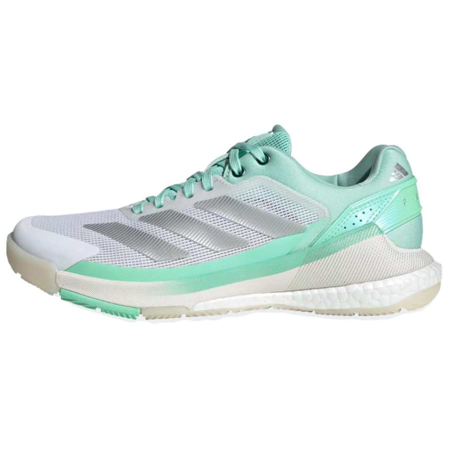 Adidas Adidas Crazyquick BOOST Tennis Shoes Women's Low Top Green/Silver