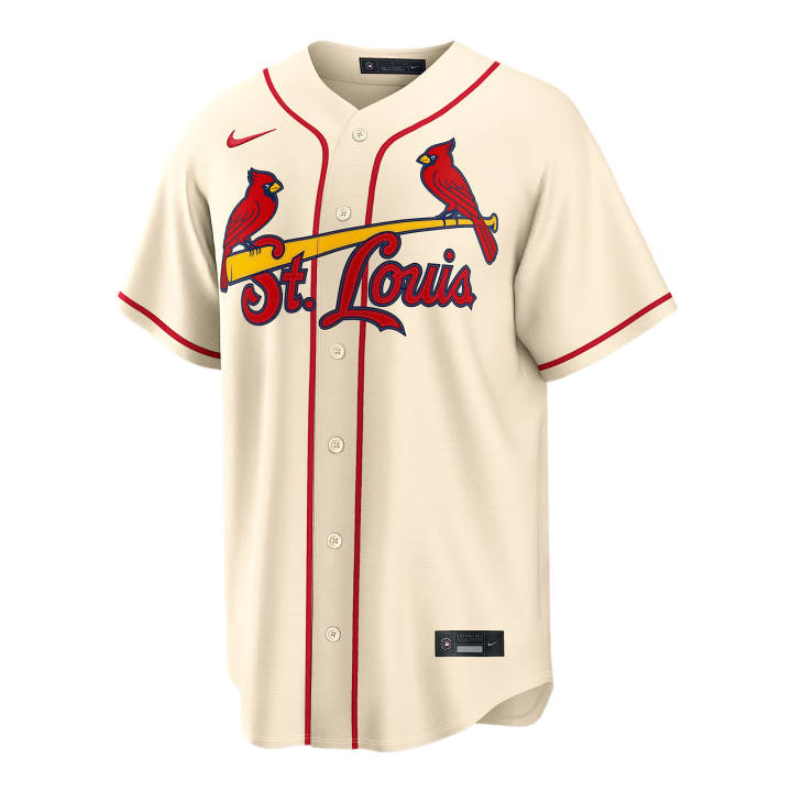 Nike Nike X MLB Sportswear Men's Cream V Neck Moderate
