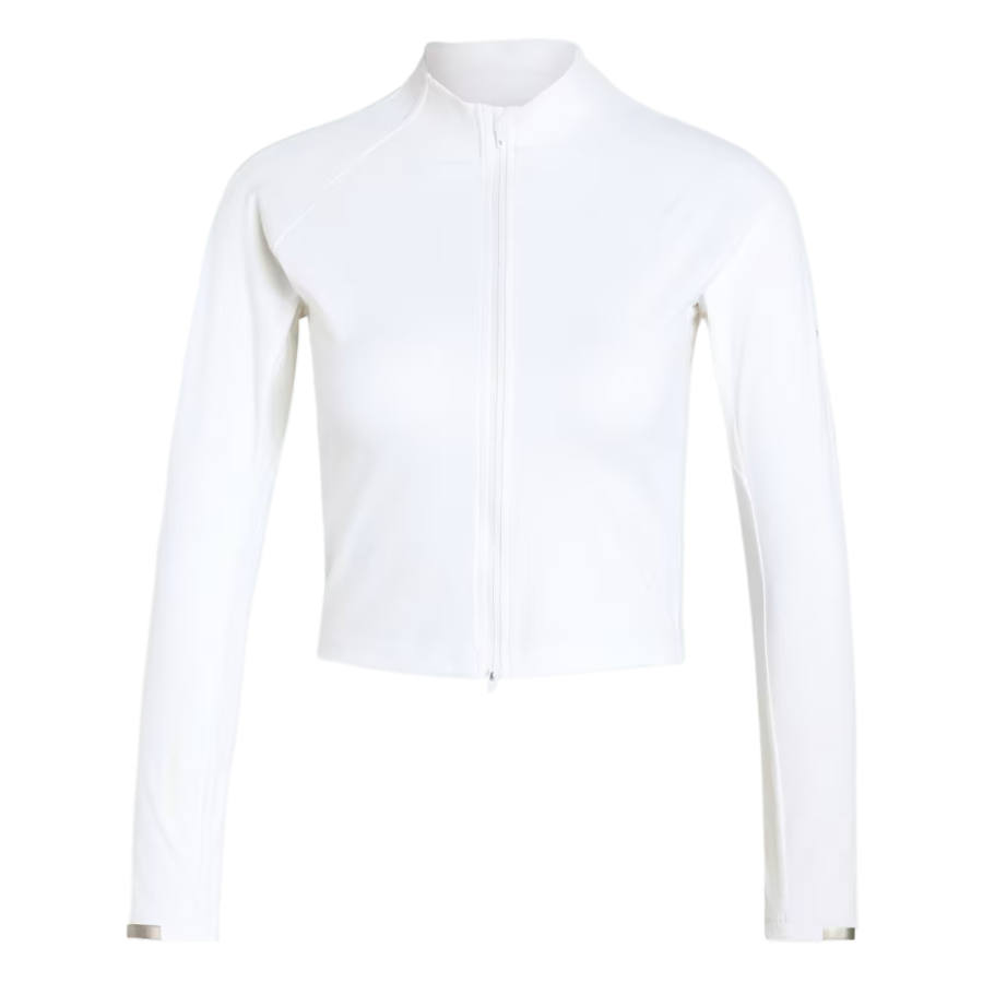 Adidas Adidas Tennis Tops Women's White Stand Collar Moderate